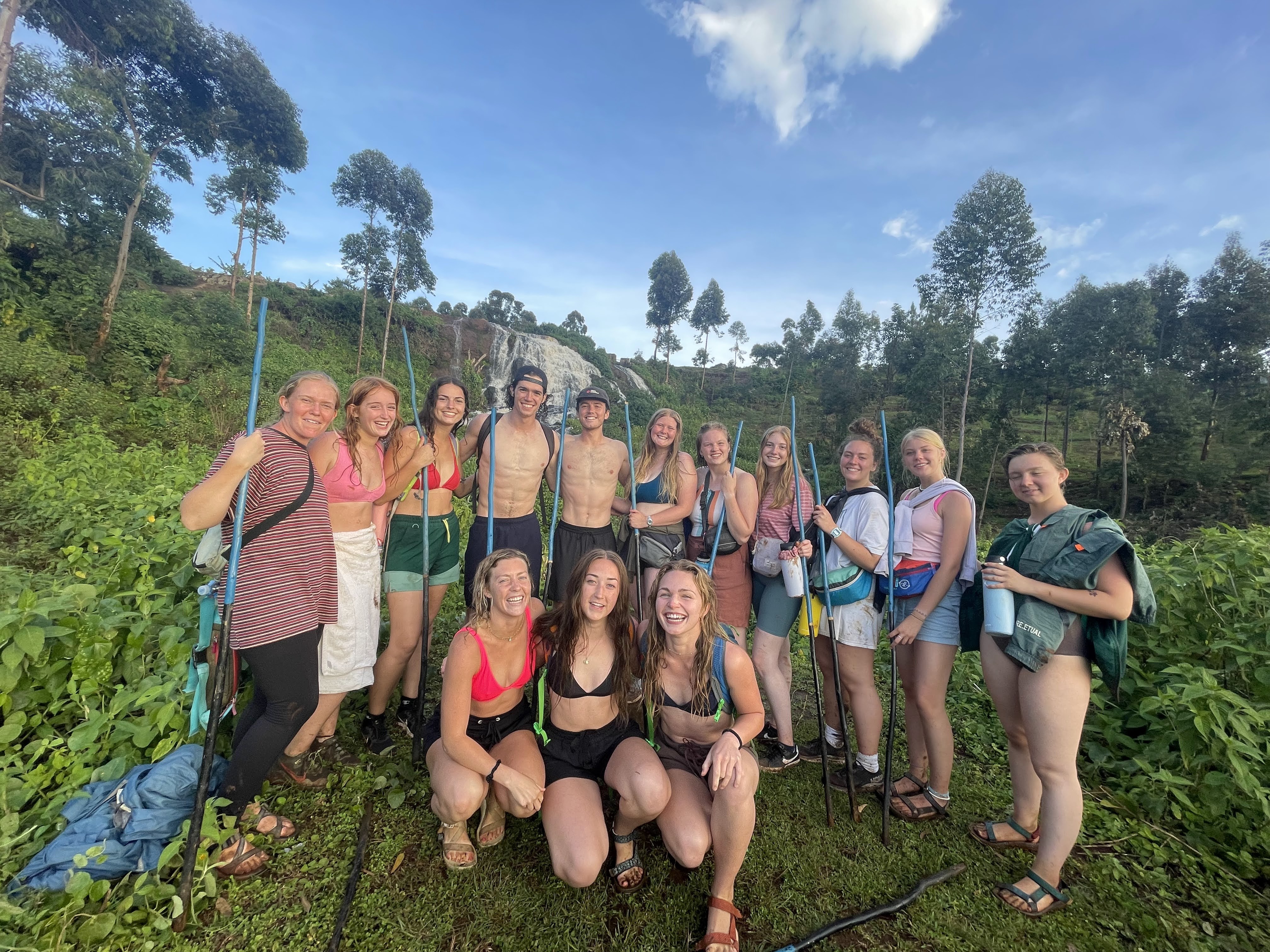 Wanale ridge sipi falls tour tourists